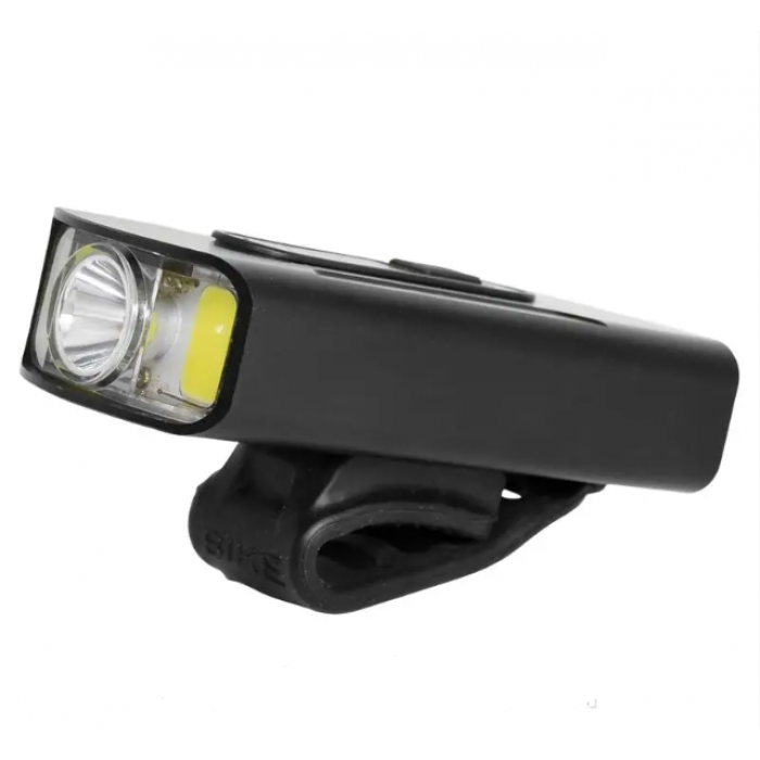 Фонарь велосипедный BK-06 аккумуляторный (49401)