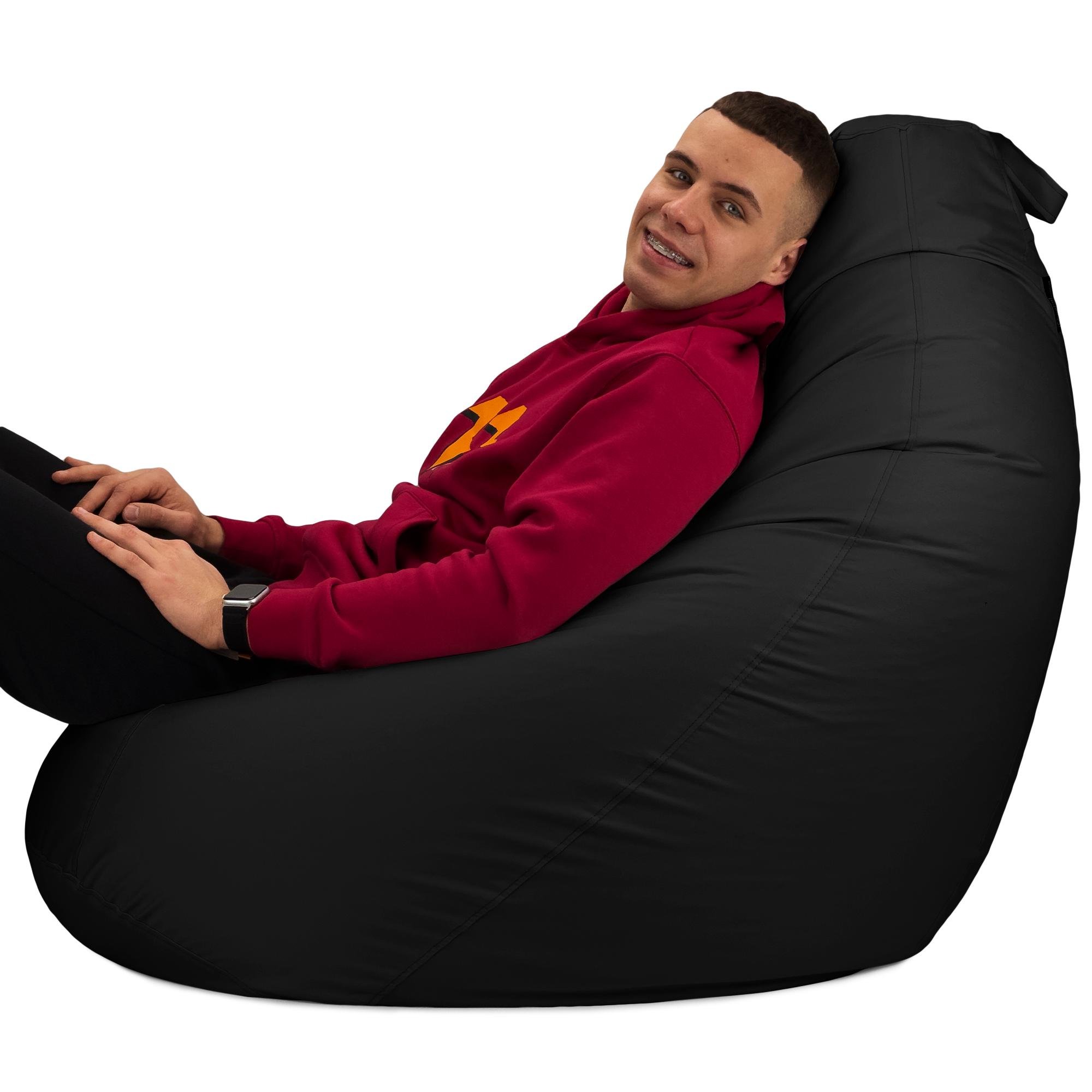 Кресло-мешок Студия Комфорта Груша оксфорд флекс 150х100 см Черный (901230) - фото 3 Кресло-мешок Студия Комфорта Груша оксфорд флекс 150х100 см Черный (901230) - фото 3