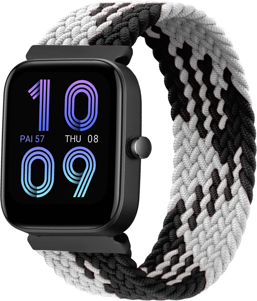 Ремінець Solo Loop Multi для Amazfit Bip 3 135 мм Black/White (28069-1E)