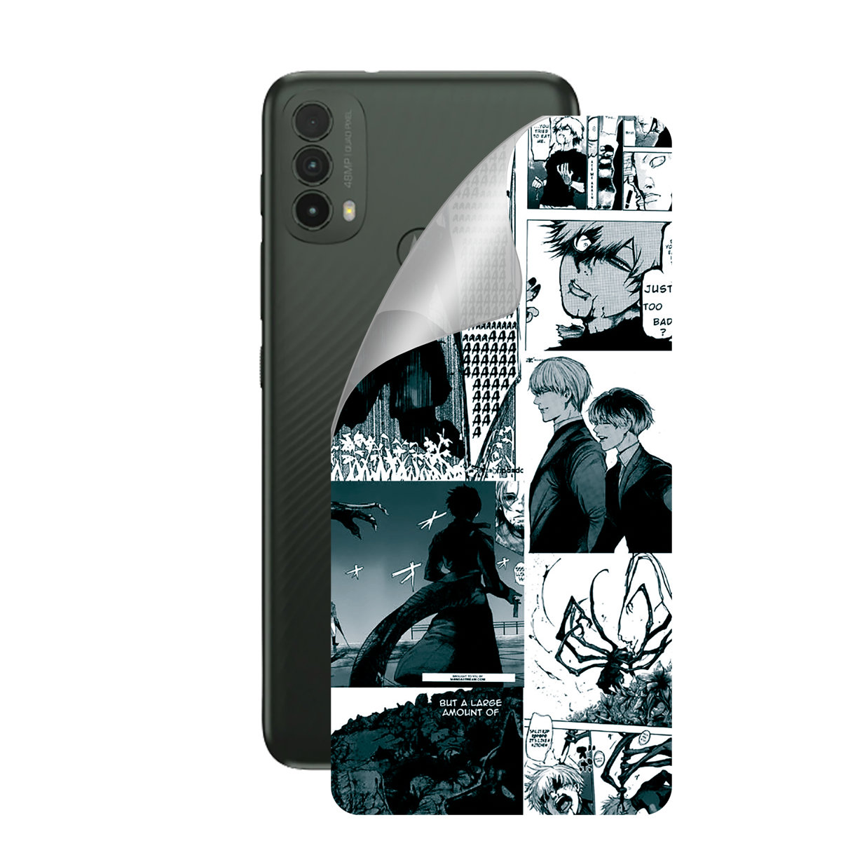 Поліуретанова плівка для Motorola Moto E40 серії Print Armor