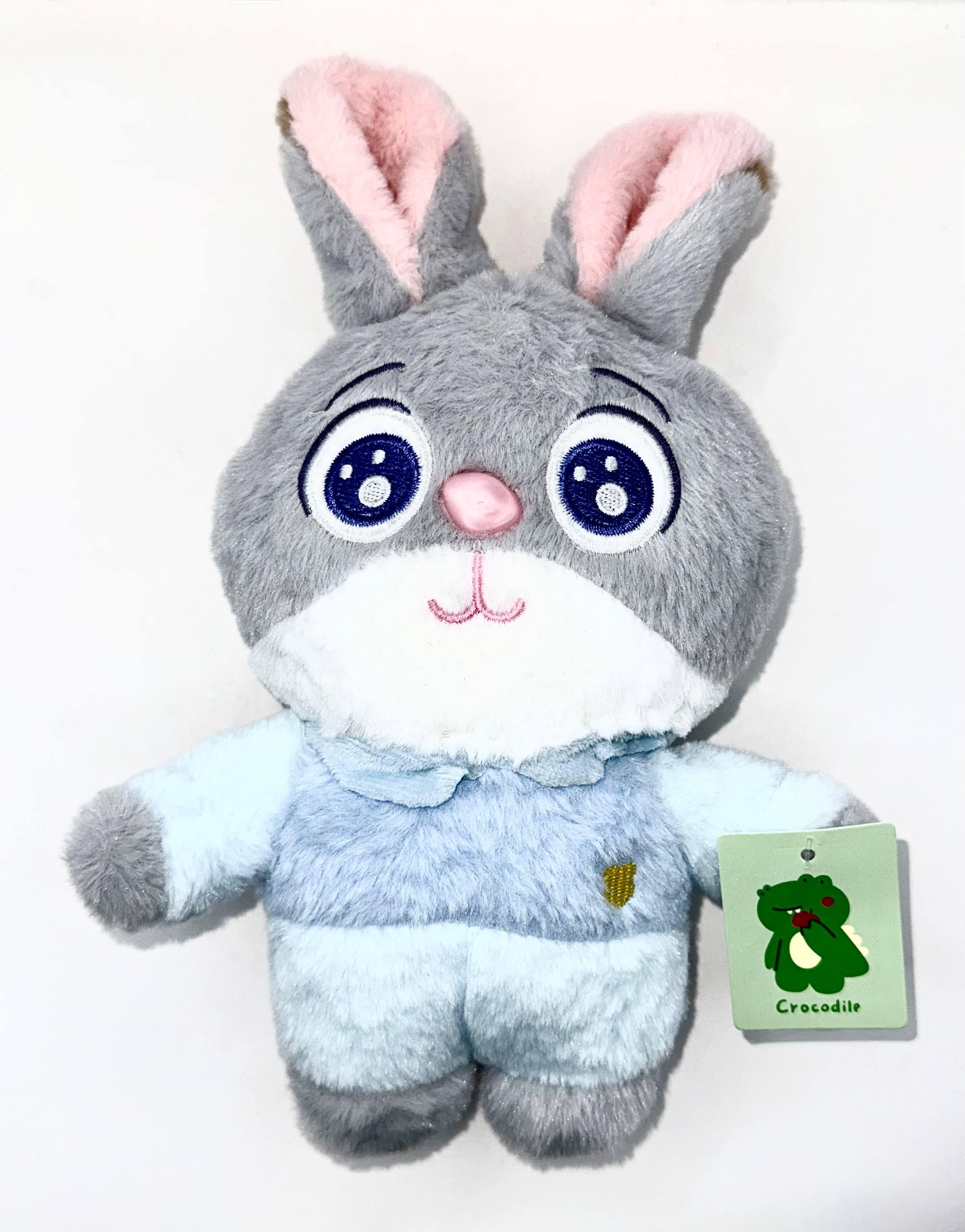 Мягкая игрушка Зайка 20 см Серый (RS90) Мягкая игрушка Зайка 20 см Серый (RS90)