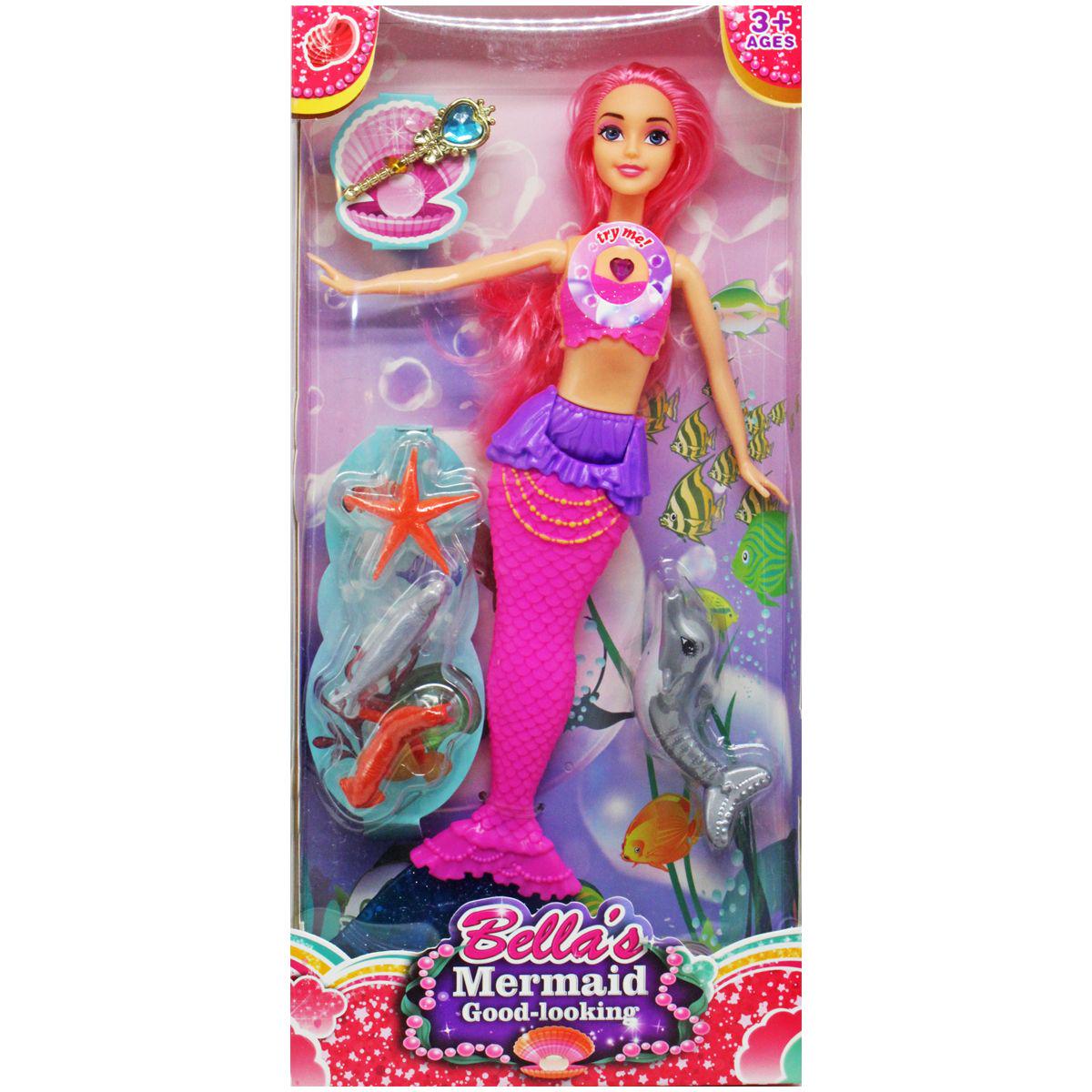 Кукла с аксессуарами Русалка Розовый (229977) Кукла с аксессуарами Русалка Розовый (229977)