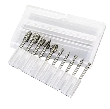 Набор универсальных HSS фрез для фрезерных станков 10 шт. (457476) Набор универсальных HSS фрез для фрезерных станков 10 шт. (457476)