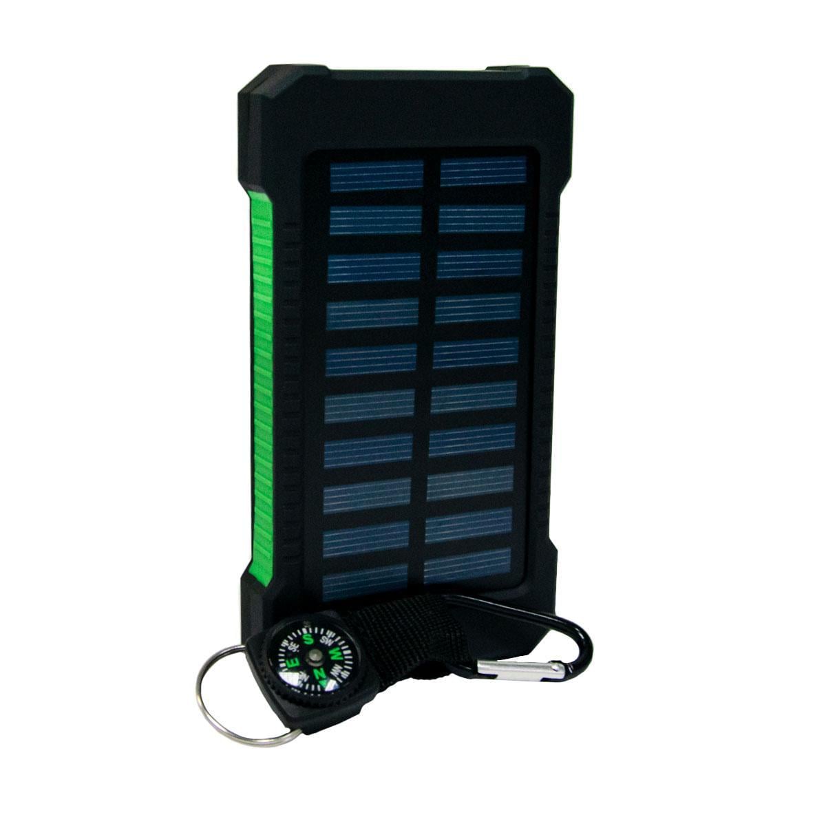 Павербанк Charger B-1-25 20000 mAh с солнечной панелью (1009727-Green)