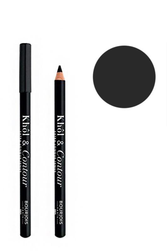 Олівець для повік BOURJOIS Khol & Contour Extra-Long Wear 001 noir-issime (14087)