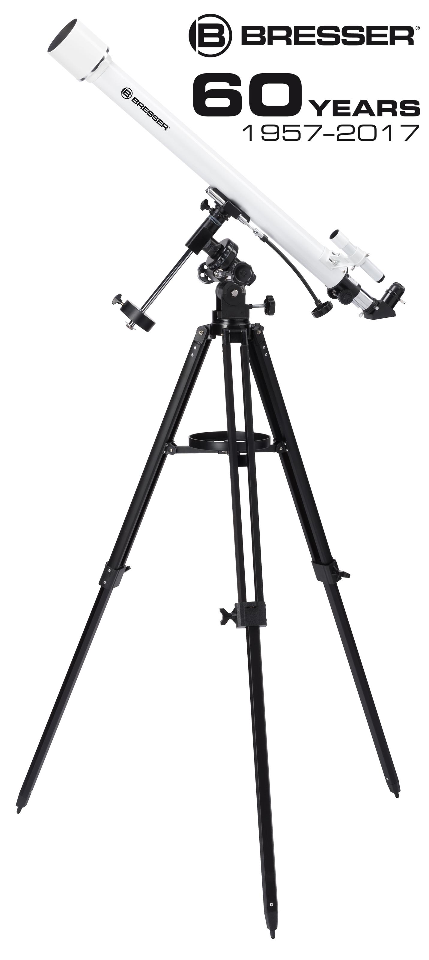 Телескоп Bresser Classic 60/900 EQ Refractor з адаптером для смартфона (4660910) - фото 8