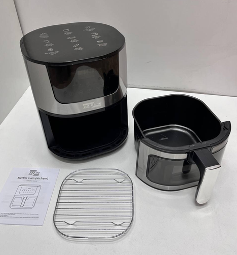 Фритюрниця Zepline безмасляна з таймером сенсорна 8 л 4200 Вт - фото 2 Фритюрниця Zepline безмасляна з таймером сенсорна 8 л 4200 Вт - фото 2