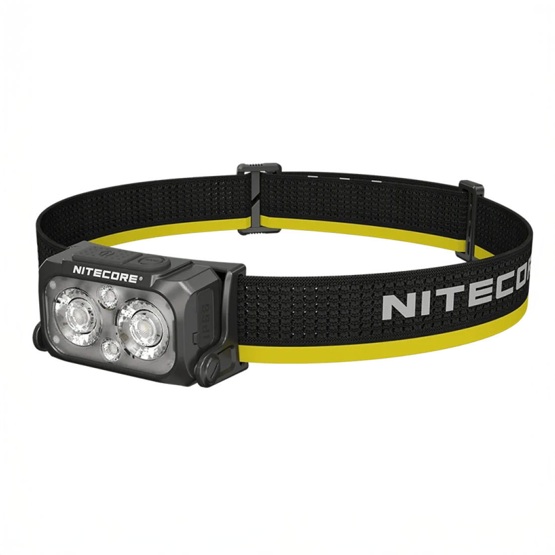 Фонарь аккумуляторный налобный Nitecore NU25 MCT 400 люмен 3 цветовые температуры с красным светом и пыле-влагозащитой (001146)