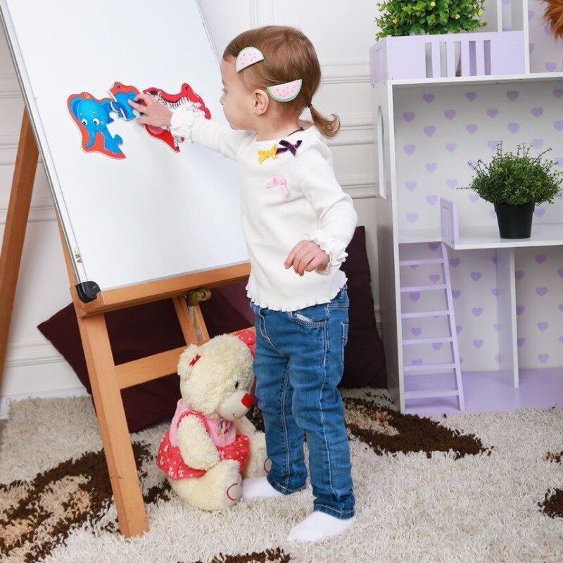 Пазли бебі магнітні Vladi Toys Зебра та слоненя українською (VT3208-12) - фото 2