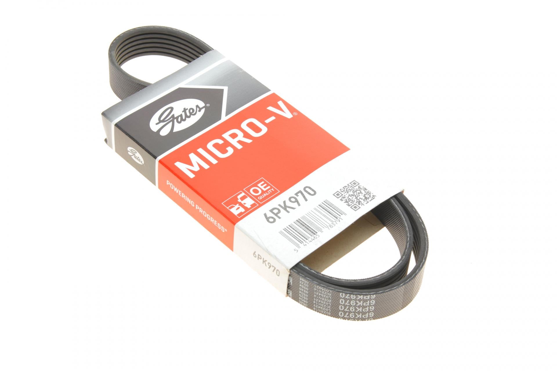 Ремень генератора GATES Toyota Corolla/Auris/Yaris 1.4 D 04-14 (6PK970)