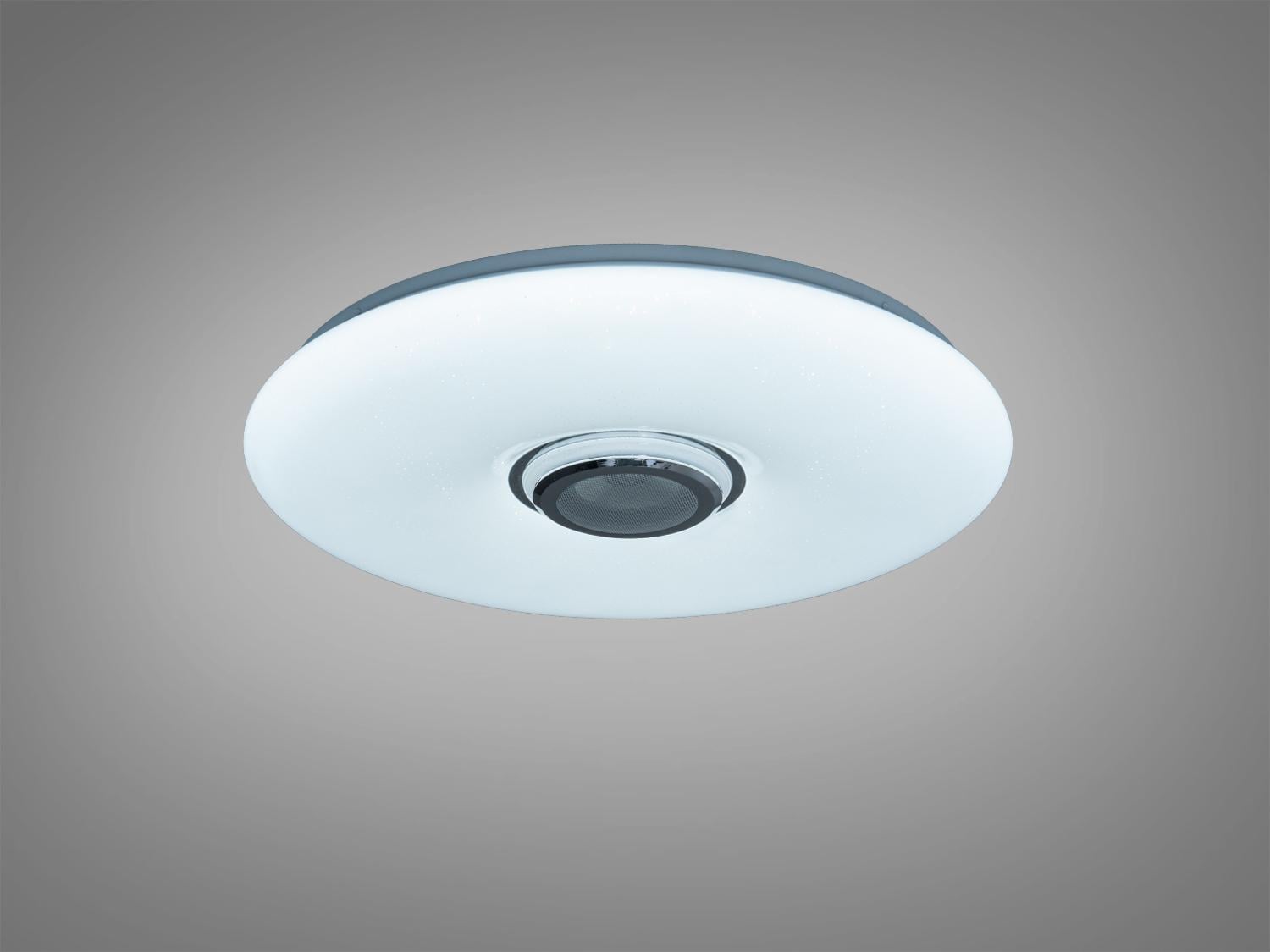 Люстра смарт LED RGB/MP3/TUYA/пульт 80 Вт Белый (DB-8301/500RGB+MP3+TUYA)