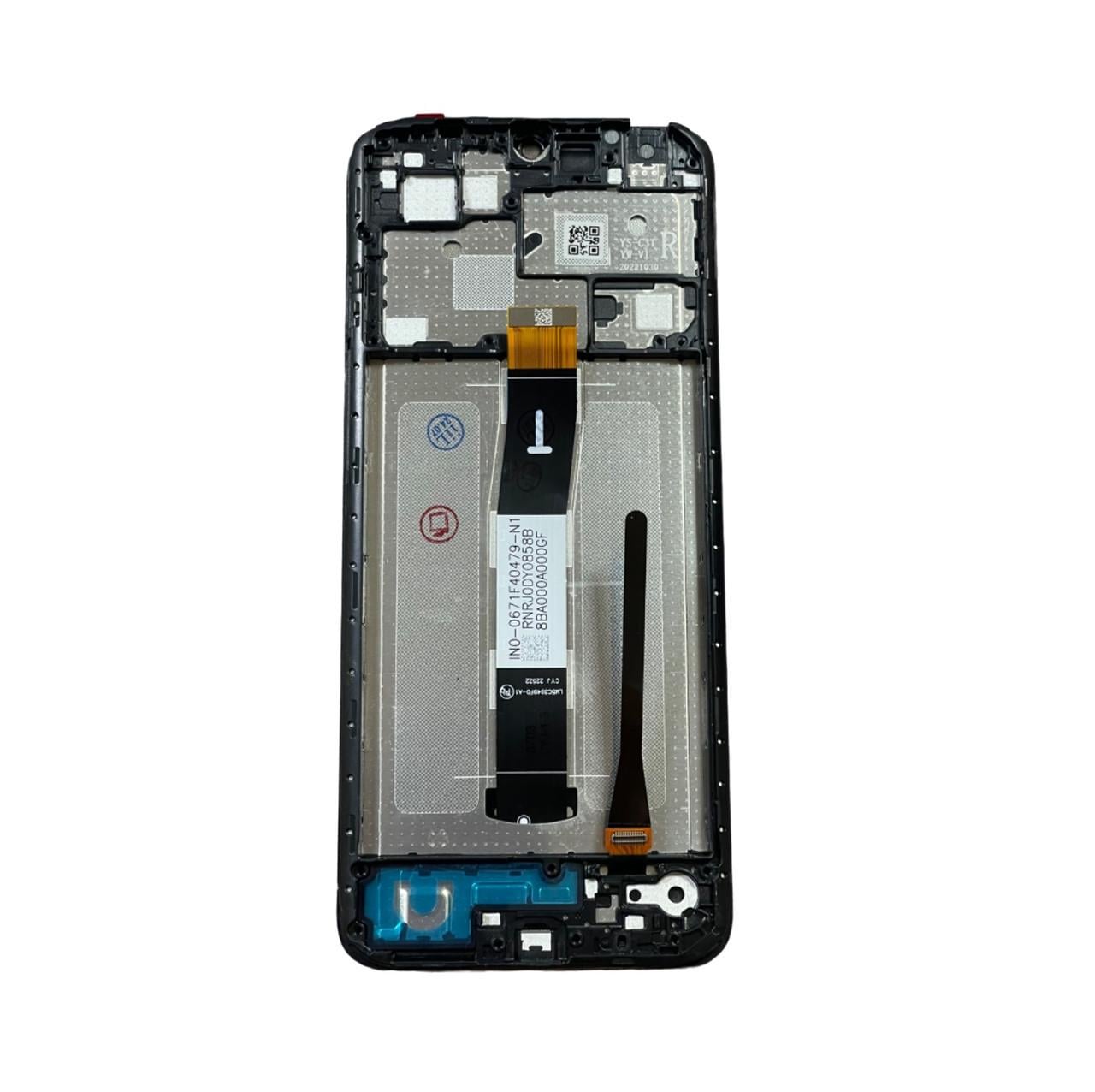 Дисплей для Xiaomi Redmi 12C модуль с тачскрином и рамкой