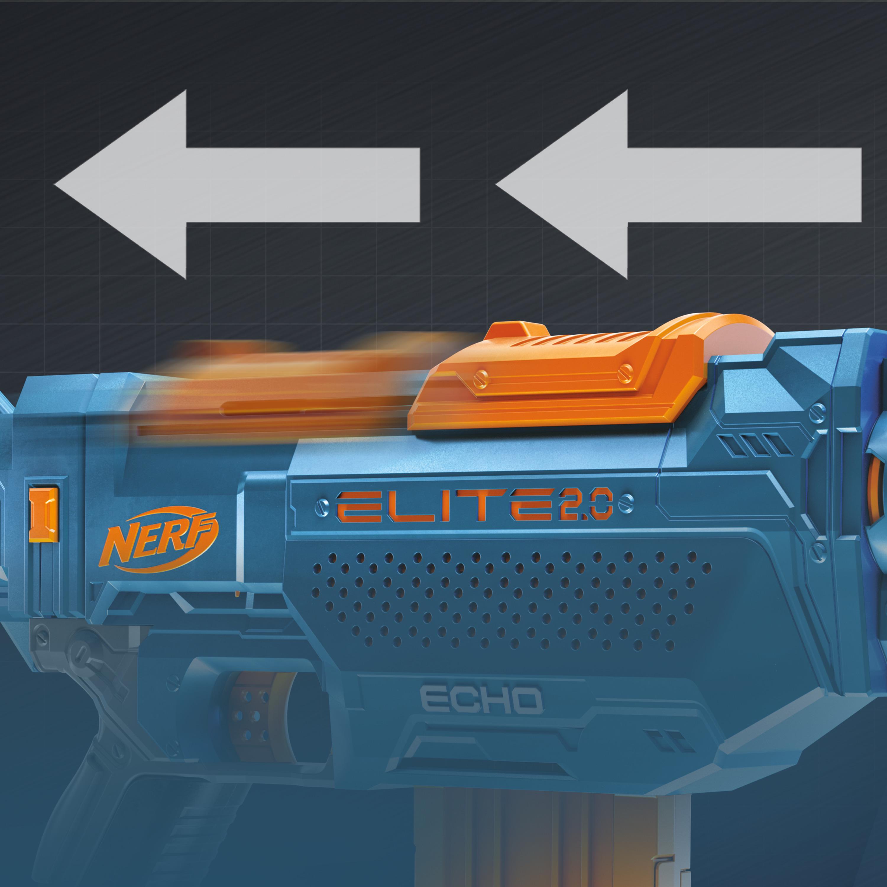 Бластер Nerf Элит Эхо E9533 (5010993729173) - фото 3 Бластер Nerf Элит Эхо E9533 (5010993729173) - фото 3