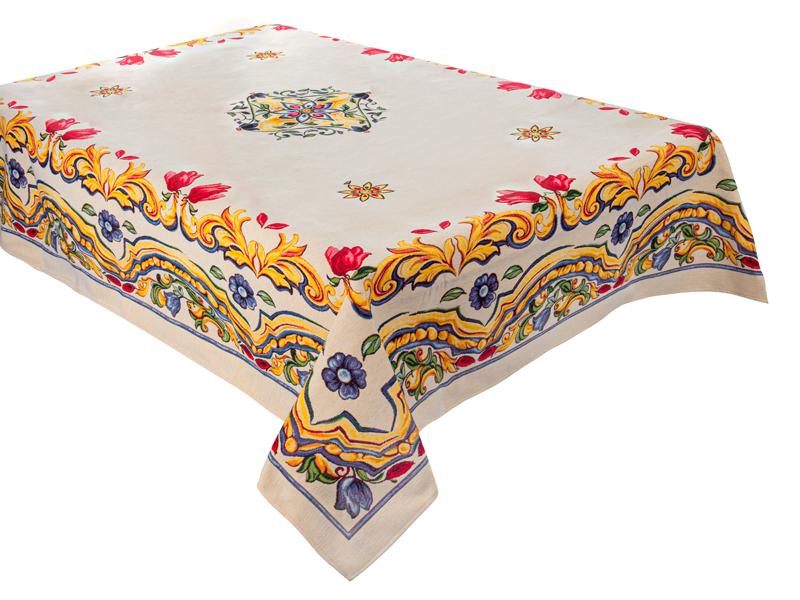 Скатерть гобелен Lefard Azulejos 140x240 см (732-322)