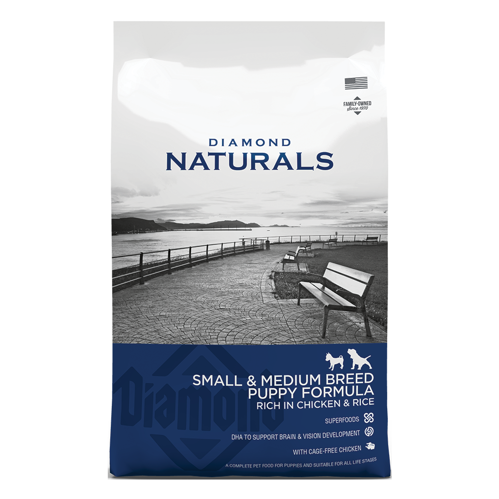 Корм сухой для щенков Diamond Naturals Puppy Small&Medium Breed Chicken&Rice 2 кг (24390066)