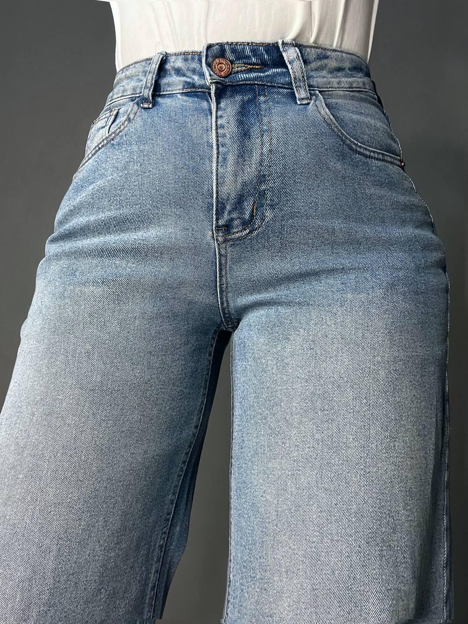 Джинсы женские Allure 6701 клеш р. 31 Синий (26675087) - фото 6