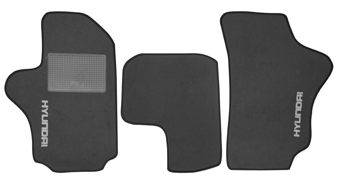 Коврики Стандарт в салон для Hyundai H1 1997/2007 текстильные Серый