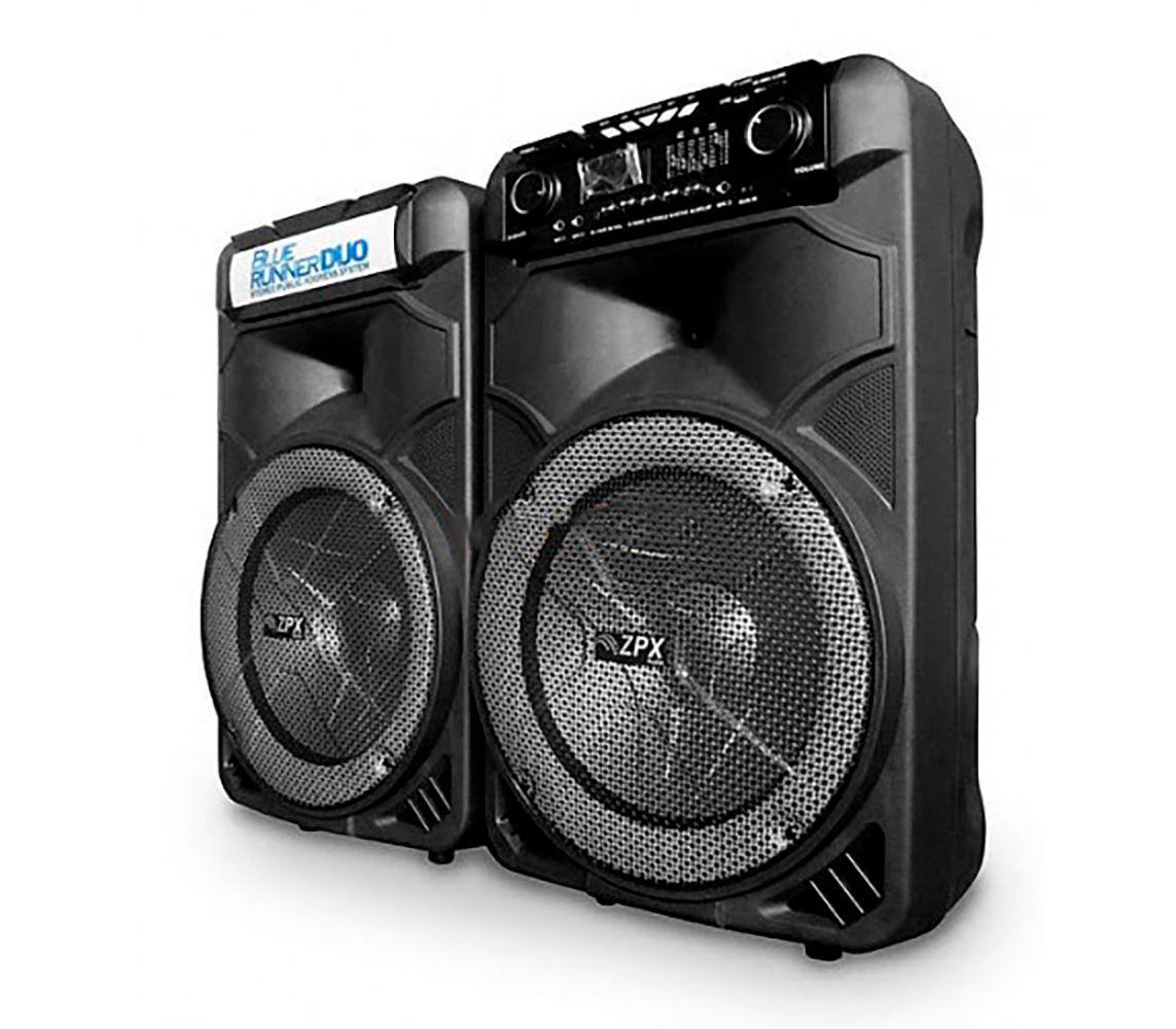 Колонка акумуляторна Rock Music PRO 150 W 15" з радіомікрофоном (RC-1507) - фото 3