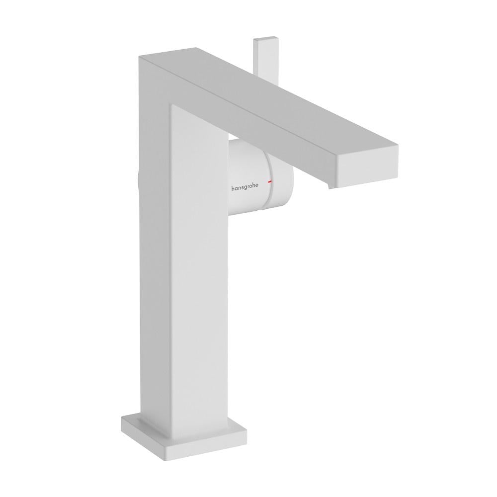Смеситель для раковины Hansgrohe Tecturis E 150 однорычажный Белый матовый (73041700)