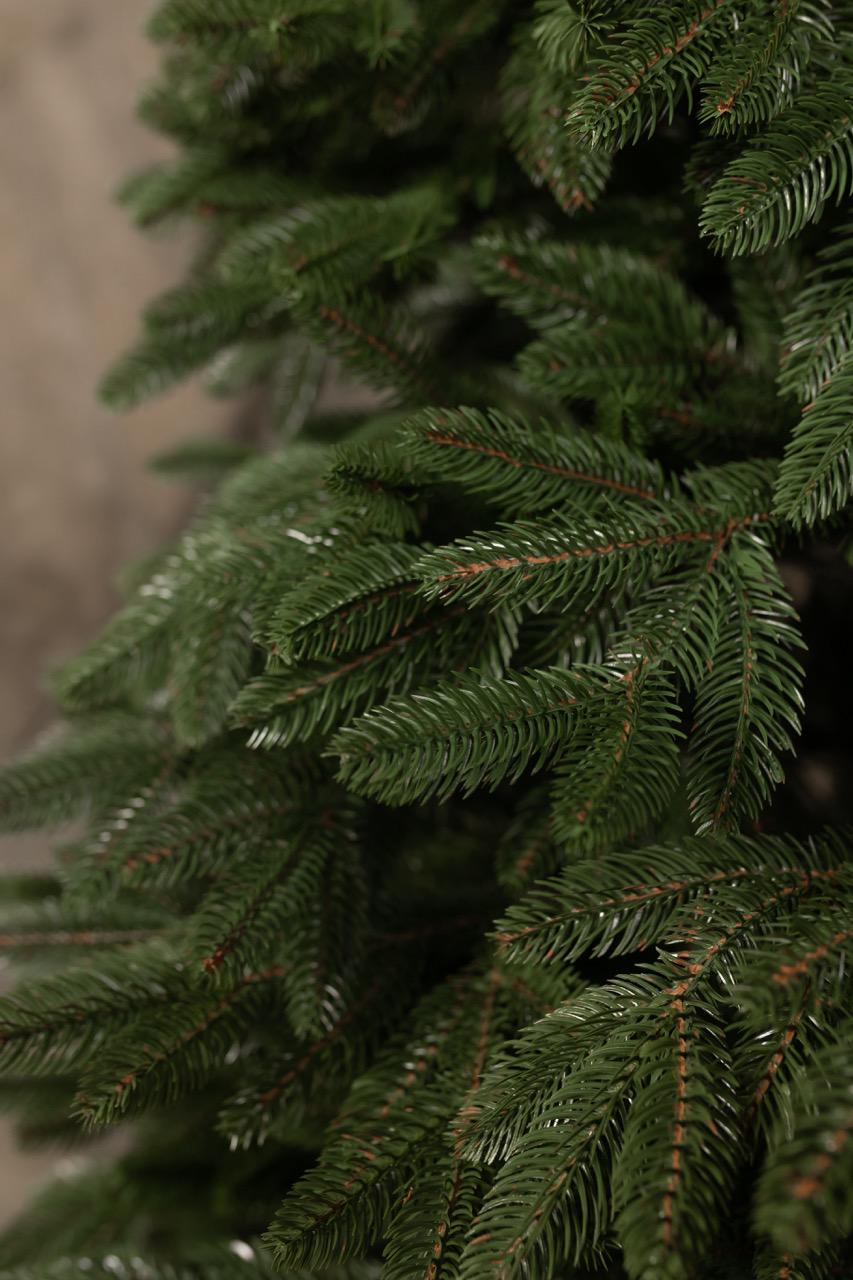 Ялинка штучна лита Букінгем з підставкою 2,10 м Зелений (26259454) - фото 4