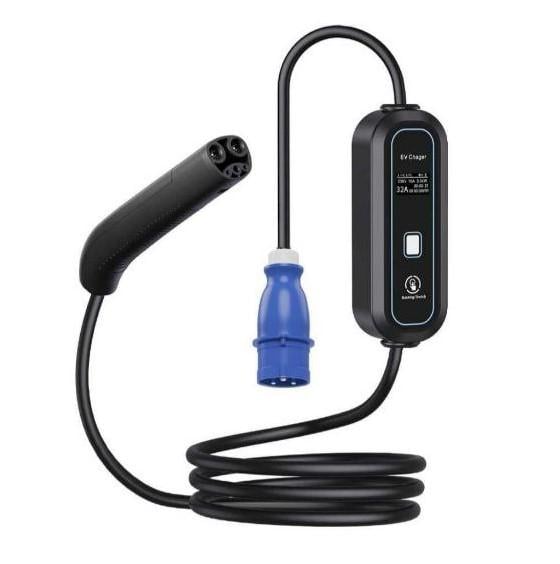Зарядний пристрій Ev Charger для електромобілів Tesla 32 A 7 кВт 1-фазний 5 м (32900556)