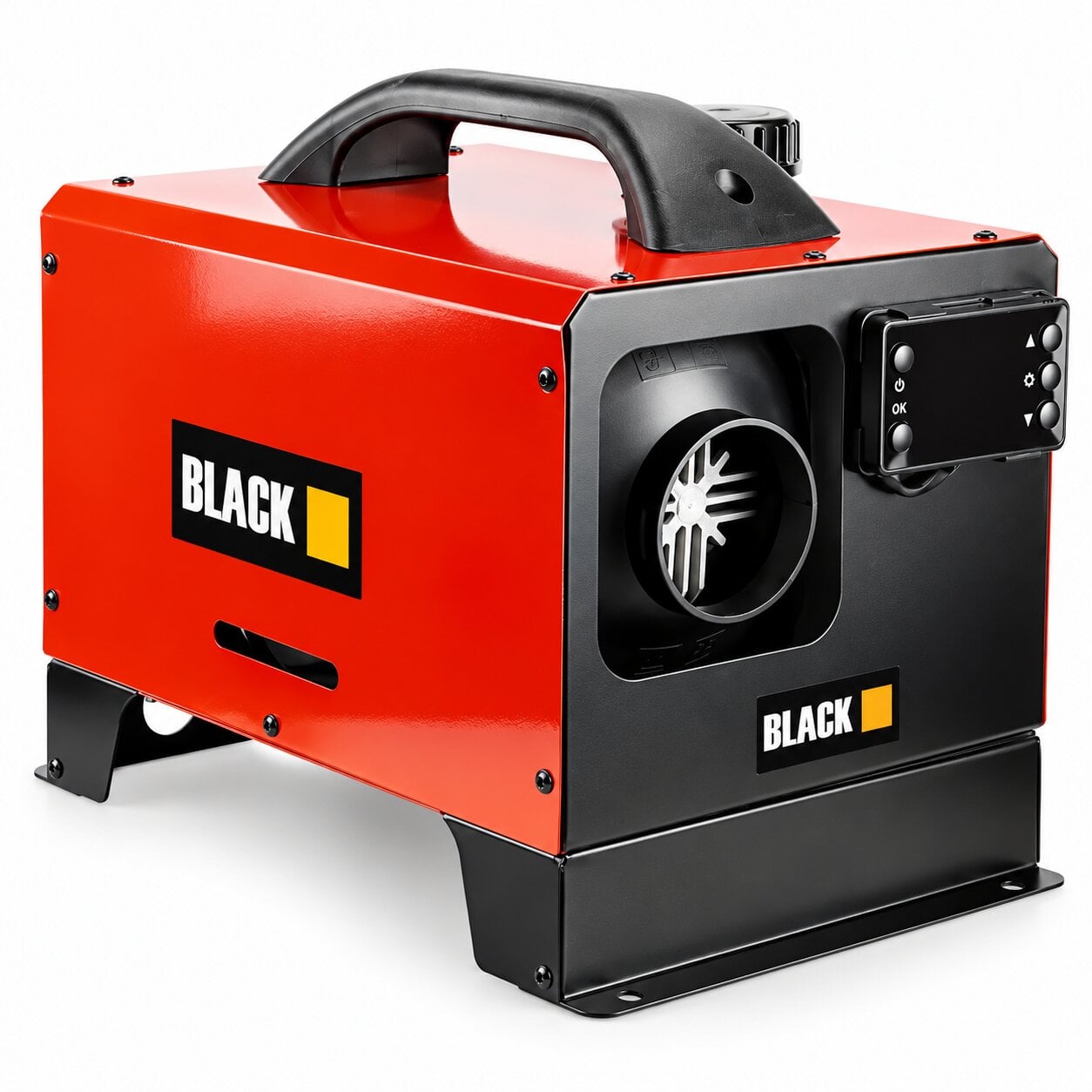 Обігрівач дизельний автономний Black 55061 з пультом ДК 8 кВт 12/24/230V 5 л (39209223)