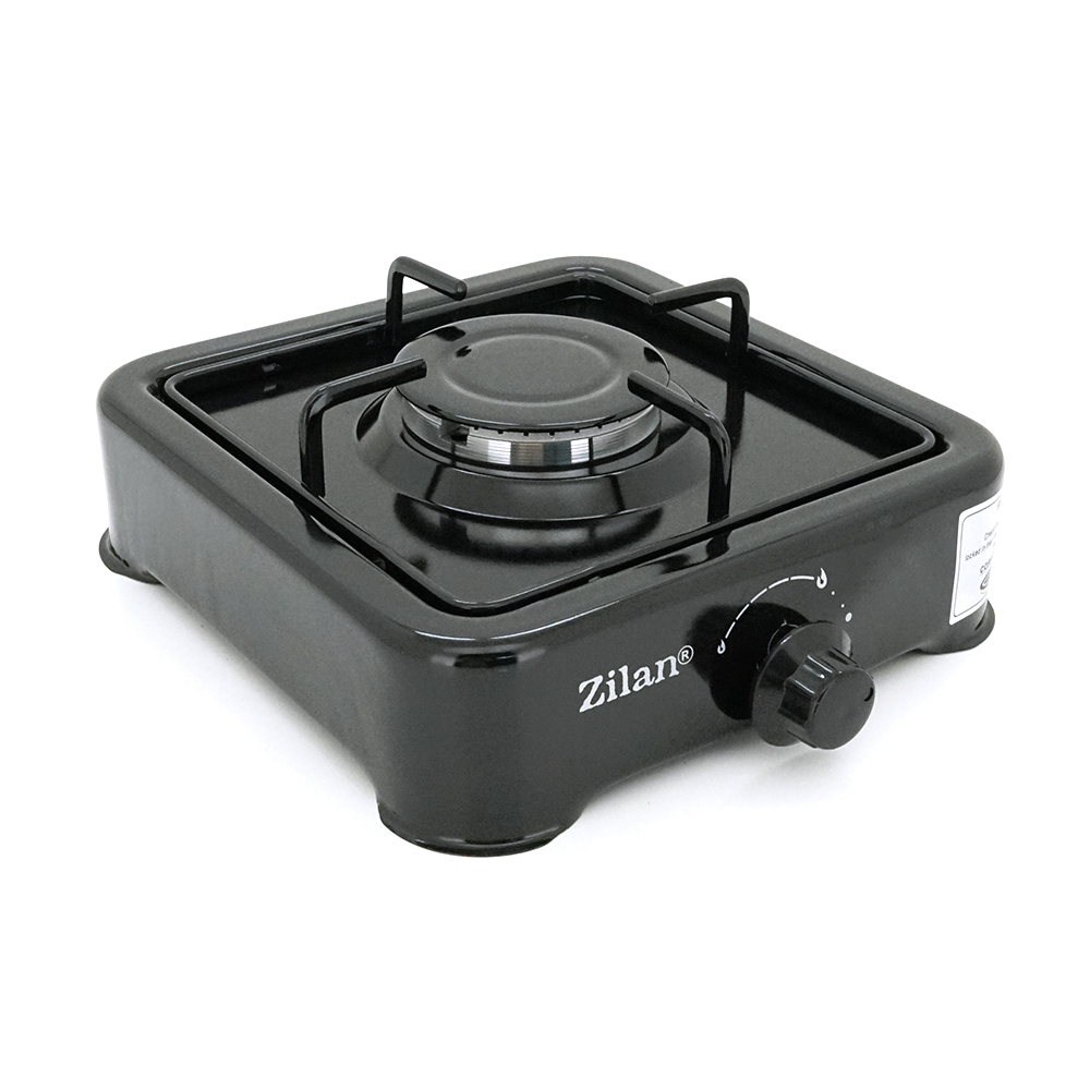 Плита газовая Zilan ZLN0018 1 конфорка Black (YUT_V6120)