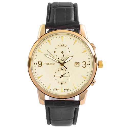 Часы мужские наручные 6295 Gold/Black (558571)