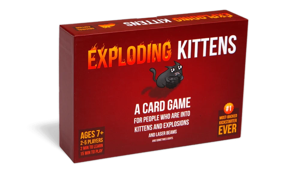 Настольная игра Exploding Kittens на английском (1932713532)