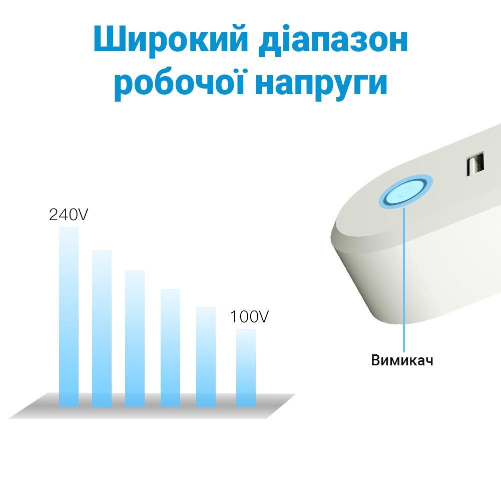 Wifi розетка розумна Digital LIon IS-02w p USB роз'ємами/16А/підтримка Tuya/Android + iOS - фото 7