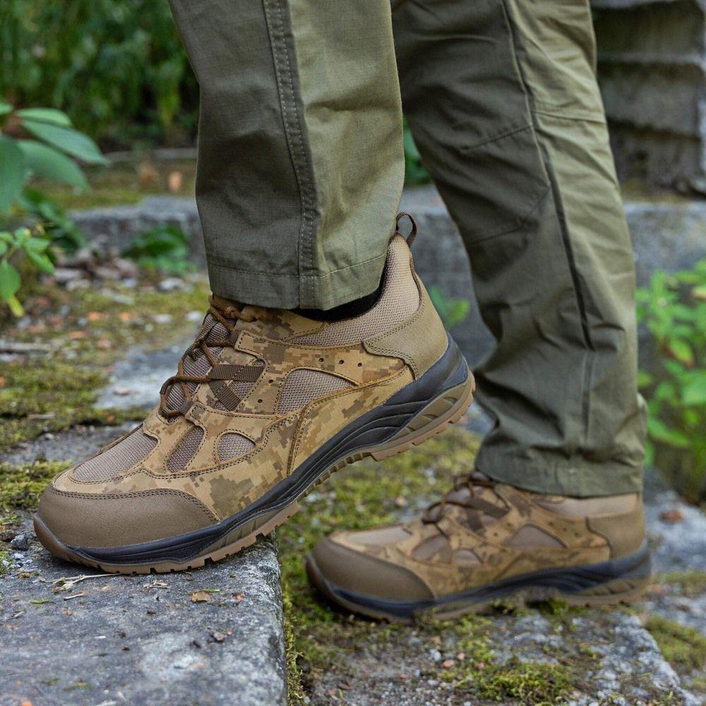 Кроссовки туристические Стимул Техас р. 42 зима/усиленные Пиксель/Койот - фото 8