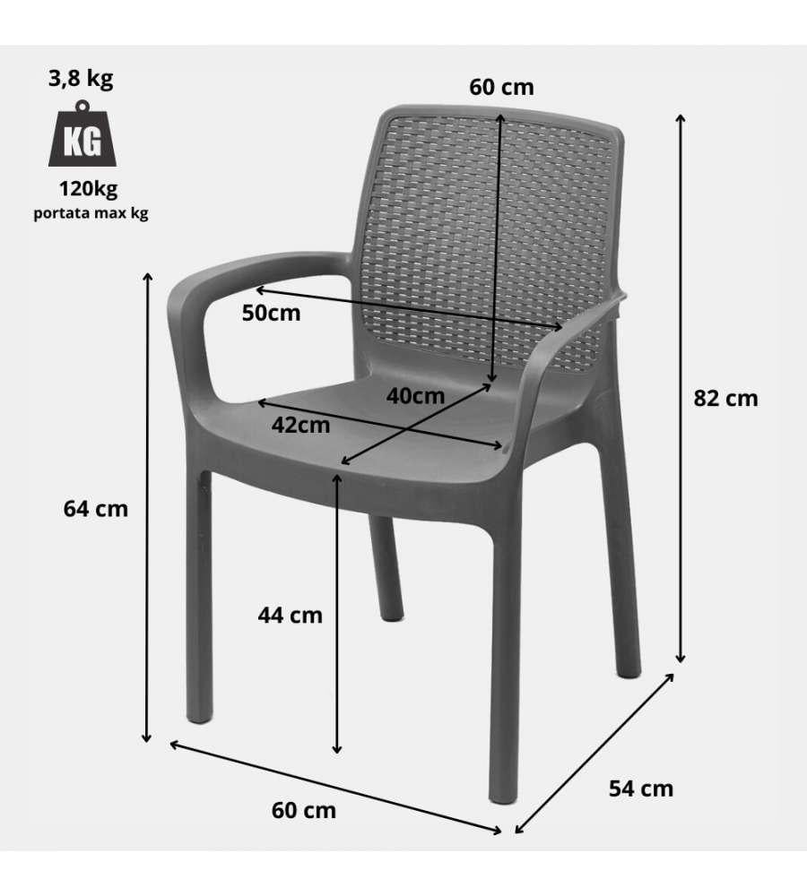 Крісло Progarden REGINA Антрацит (3501) - фото 2 Крісло Progarden REGINA Антрацит (3501) - фото 2