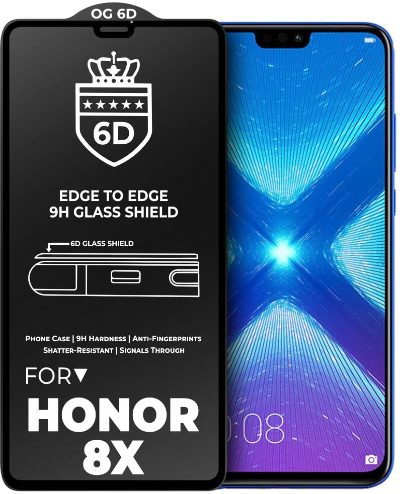 Защитное стекло 6D Honor 8X Glass Shield (28100)