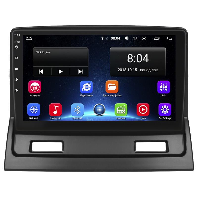 Автомагнитола штатная Lesko для Mitsubishi Galant IX 2003-2006 9" 2/32Gb Wi-Fi GPS Base MOB