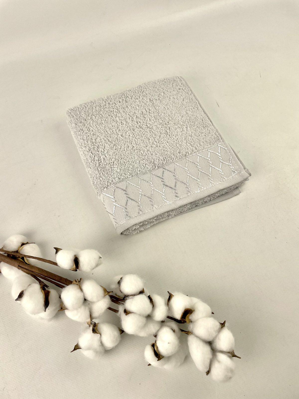 Рушник AE Zefir 50х90 см Світло-сірий (CN37529) - фото 1