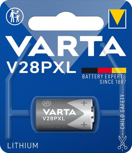 Батарейка литиевая Varta Lithium V28PXL 6231 6V 170 mAh (29676060)