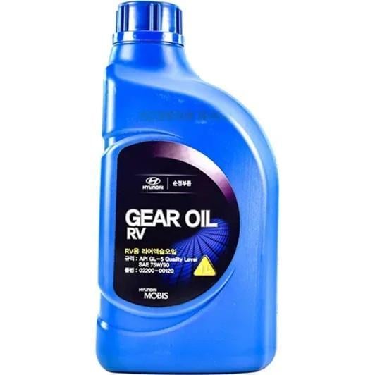 Трансмиссионное масло MOBIS Hyundai/Kia Gear Oil RV 75W-90 GL-5 1 л (0220000120)