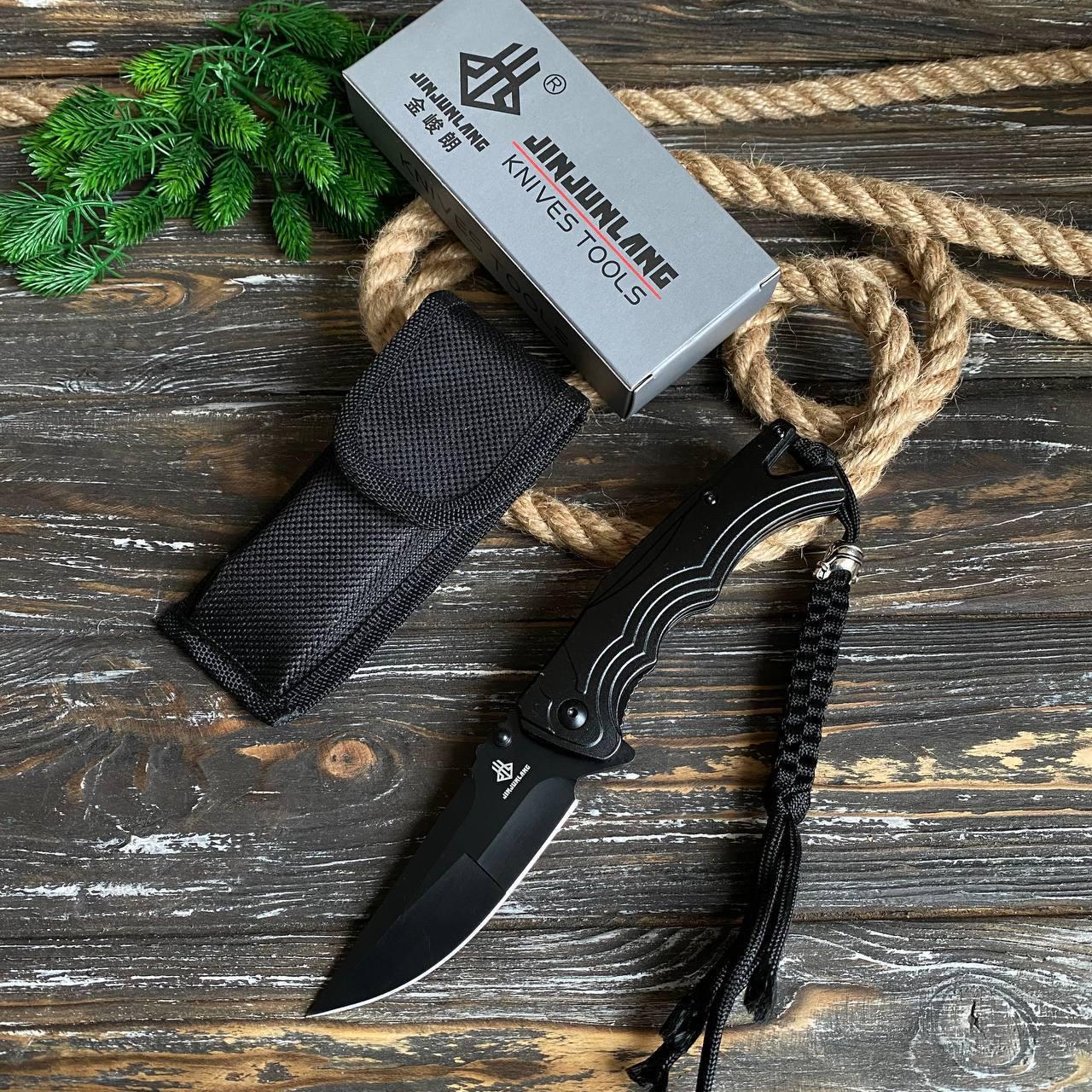 Ніж складаний туристичний довжина клинка 90 мм (301)