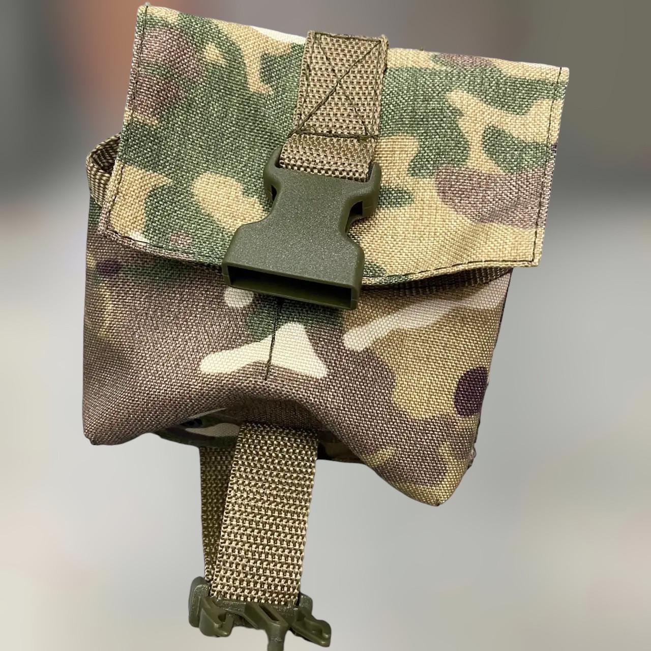 Подсумок под 2 гранаты на молле Cordura 1000D Мультикам (1829485458) Подсумок под 2 гранаты на молле Cordura 1000D Мультикам (1829485458)