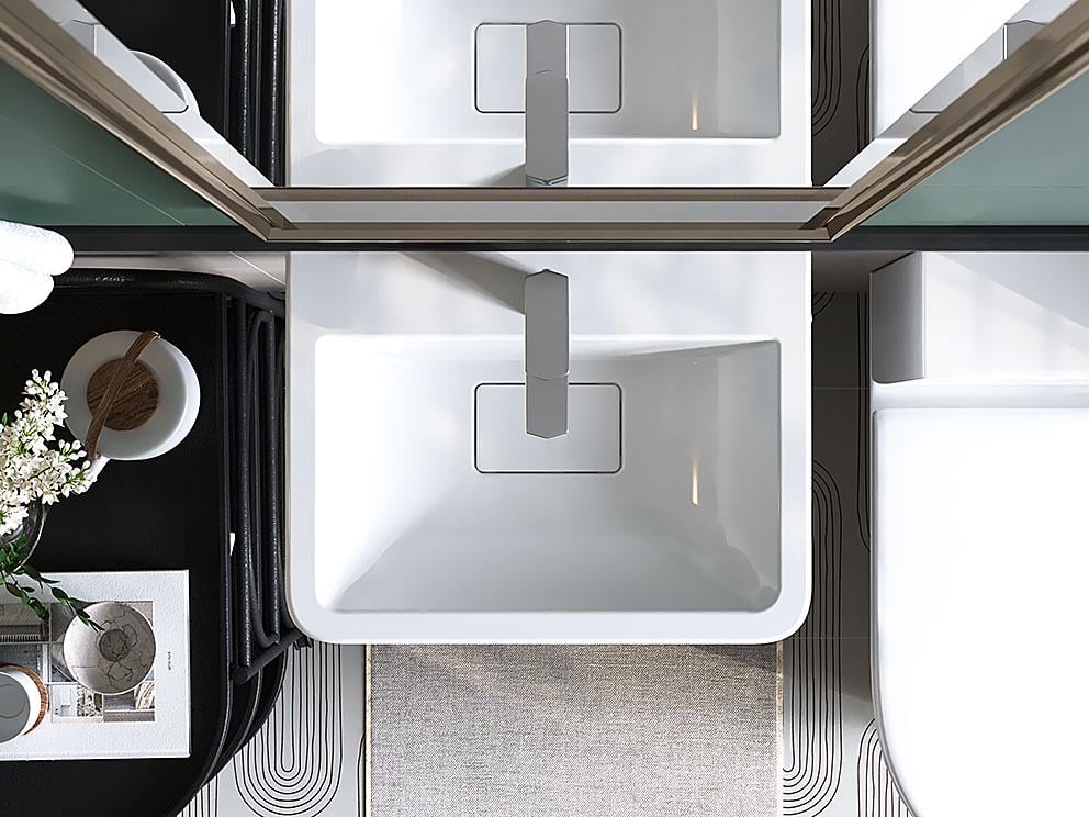 Умивальник підвісний Status Asti 45 см White (735) - фото 5