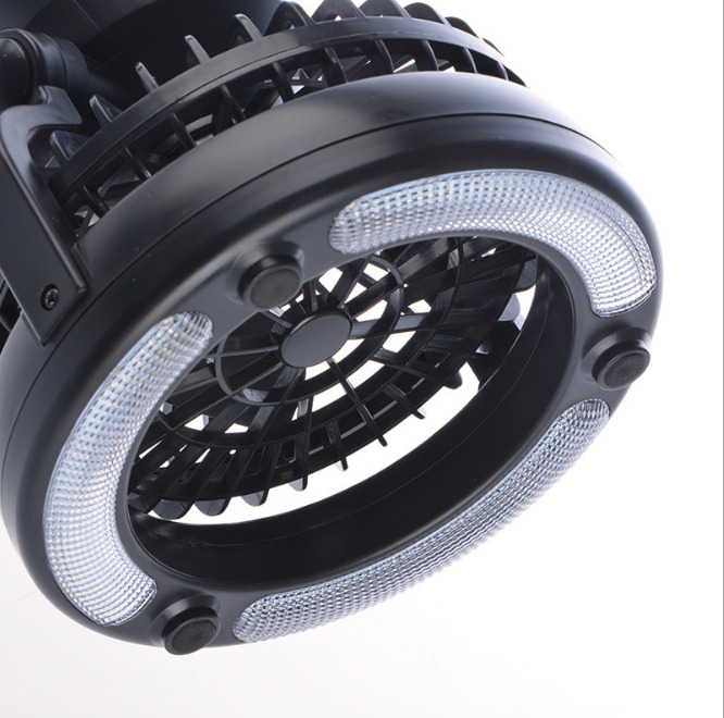 Фонарь с вентилятором SUNROZ LED Happy Camper для кемпинга 2в1 Черный (SUN4583) - фото 5 Фонарь с вентилятором SUNROZ LED Happy Camper для кемпинга 2в1 Черный (SUN4583) - фото 5