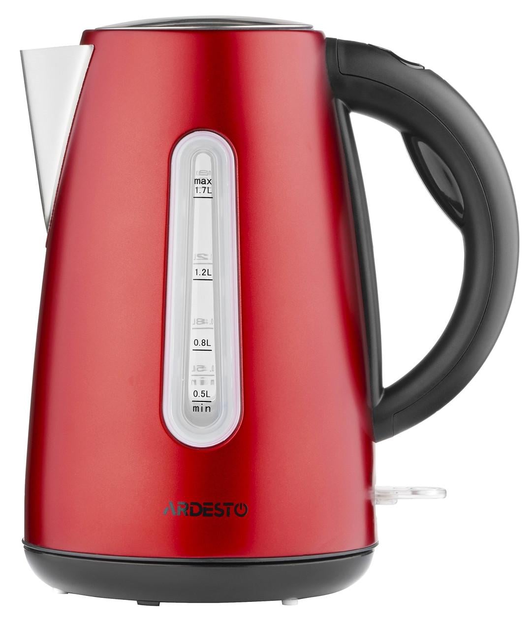 Электрочайник ARDESTO EKL-F300R 2200 Вт 1,7 л strix контроль Красный (2587943509) Электрочайник ARDESTO EKL-F300R 2200 Вт 1,7 л strix контроль Красный (2587943509)
