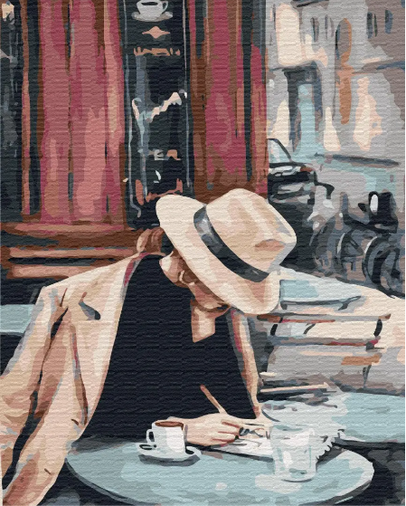 Картина по номерам Brushme Дело в шляпе 40х50 см (BS40542)