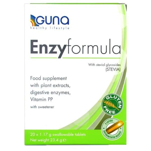 Ферменты пищеварительные Guna Enzyformula 20 табл. (000026183)