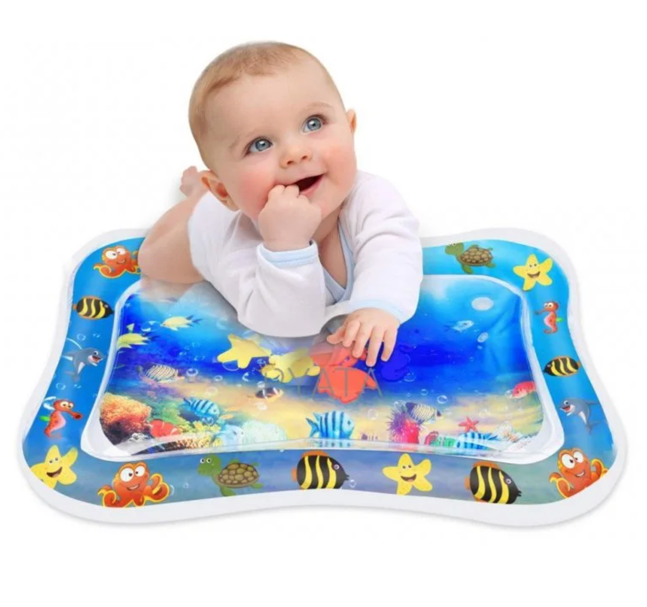 Килимок дитячий надувний Lindo Рибки - фото 4 Килимок дитячий надувний Lindo Рибки - фото 4