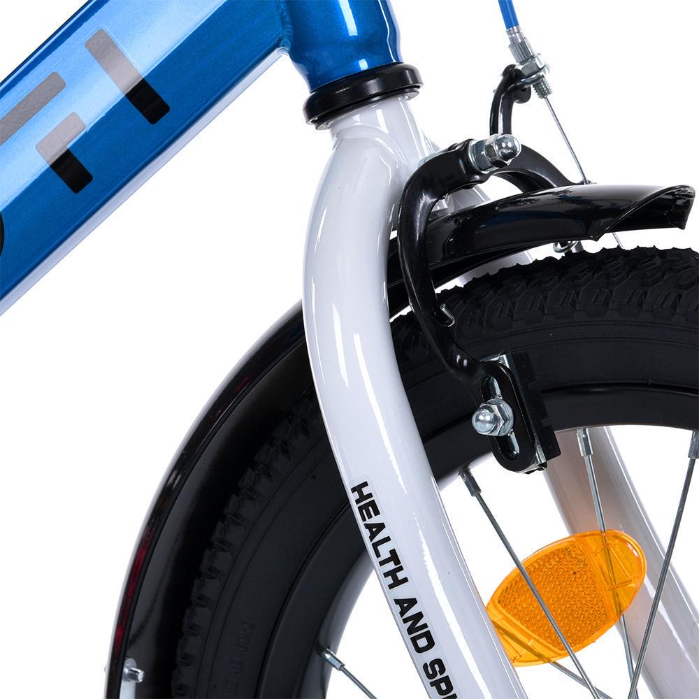 Дитячий велосипед PROF1 Brave 18" з багажником Синій - фото 4 Дитячий велосипед PROF1 Brave 18" з багажником Синій - фото 4