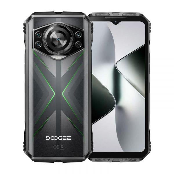 Смартфон Doogee S118 12/512ГБ Черно-зеленый (6923740243459)