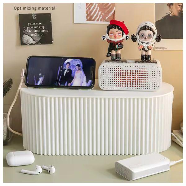 Бокс органайзер для проводов и зарядок KA00647 30х13х11 см (KA00647) - фото 4 Бокс органайзер для проводов и зарядок KA00647 30х13х11 см (KA00647) - фото 4