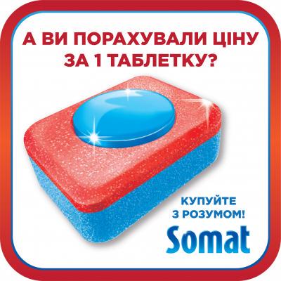 Таблетки Somat Gold для посудомийних машин 72 шт. (9000101321036) - фото 3