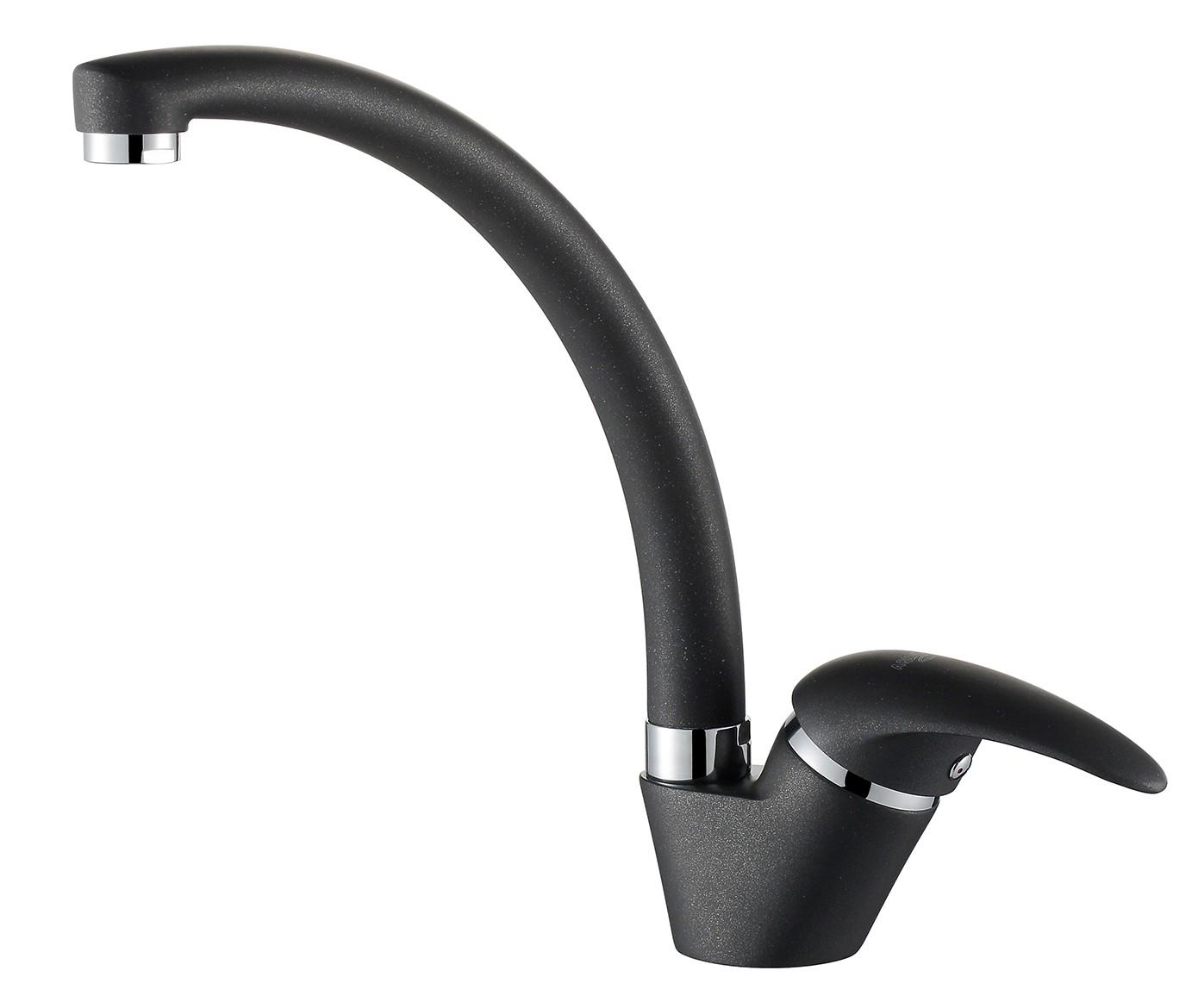 Смеситель кухонный Aquasanita Ambra 2813 601 Черный металлик (21311) Смеситель кухонный Aquasanita Ambra 2813 601 Черный металлик (21311)